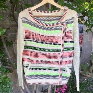 Open-style Cardigan Sweater